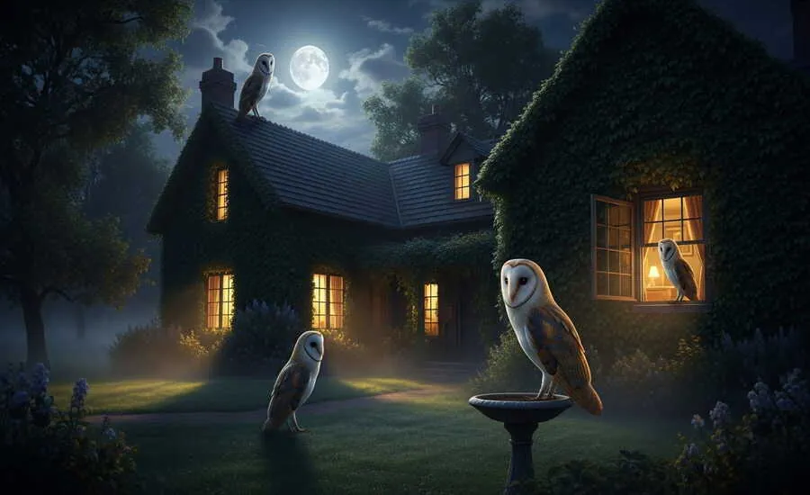 owl visit meaning